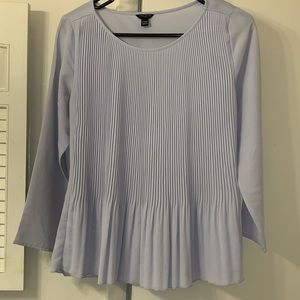Ann Taylor flowy top pleated